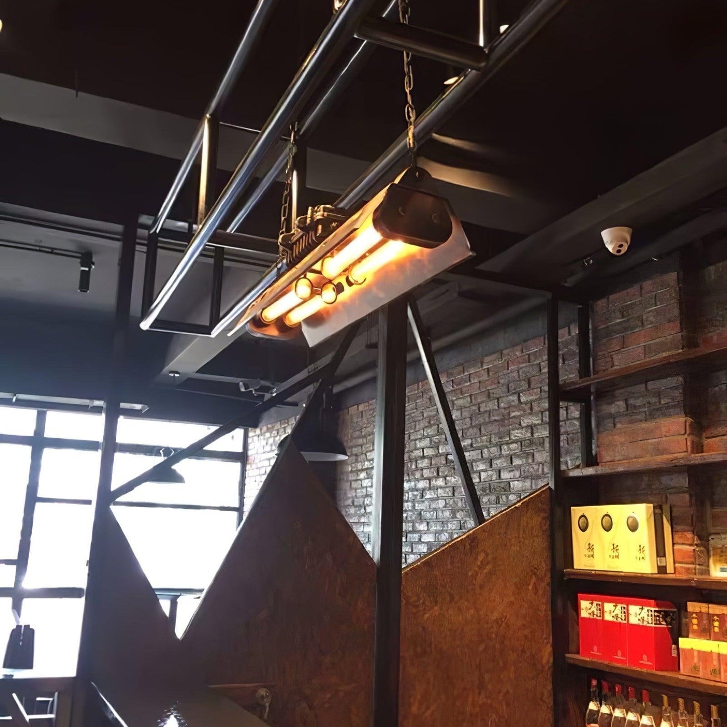 Dorian – Kronleuchter industriel steampunk