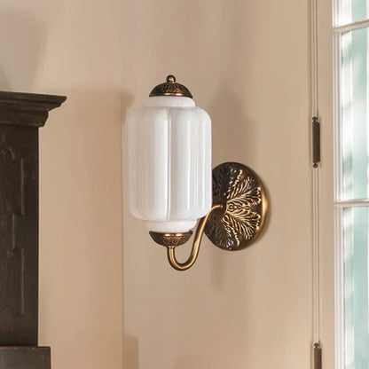 Momoka – Applique Murale en Verre Citrouille Rétro