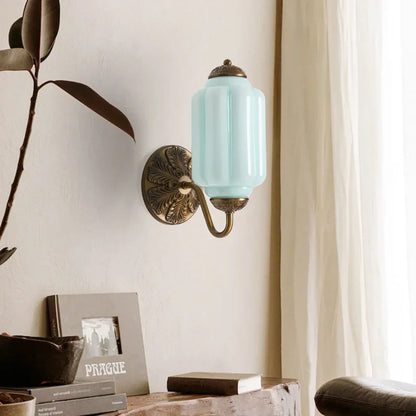 Momoka – Applique Murale en Verre Citrouille Rétro