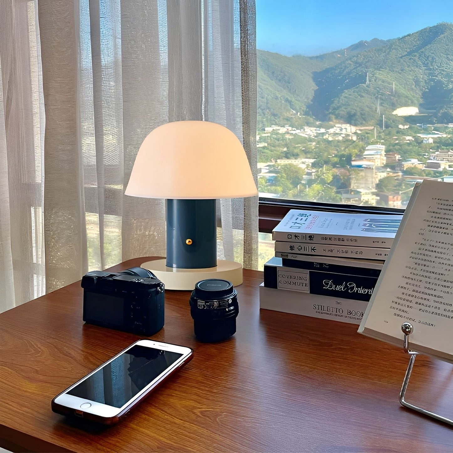 Calira – Lampe de table LED sans fil avec fonction tactile