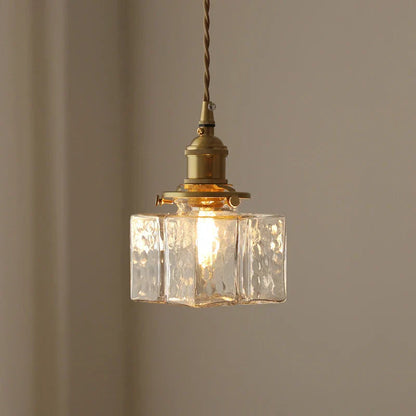 Kian – Lampe Suspendue en Verre Élégante