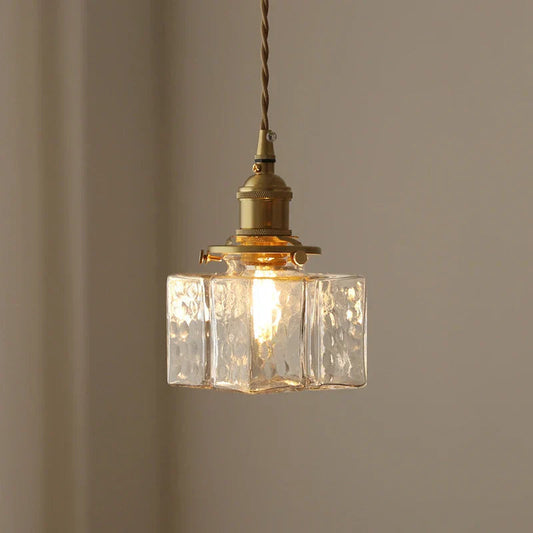 Kian – Lampe Suspendue en Verre Élégante