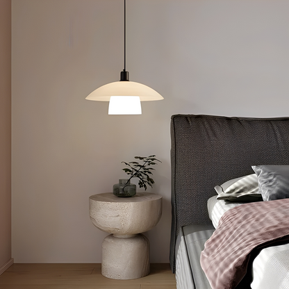 Noa – Lampe Suspendue en Verre Minimaliste Italienne