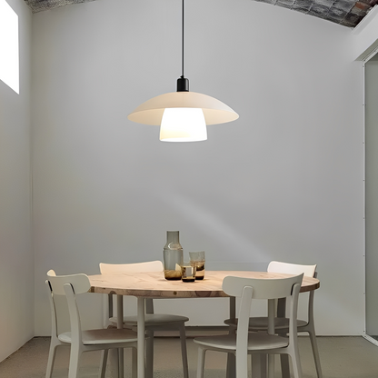 Noa – Lampe Suspendue en Verre Minimaliste Italienne