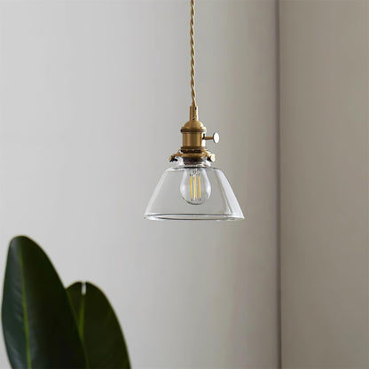 Vinxie – Lampe Suspendue en Verre Américain