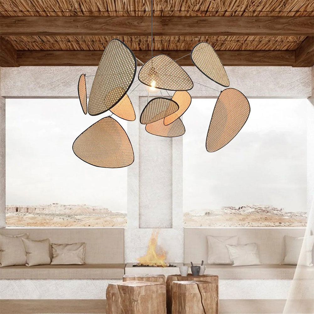 Ranya – Suspension en rotin moderne