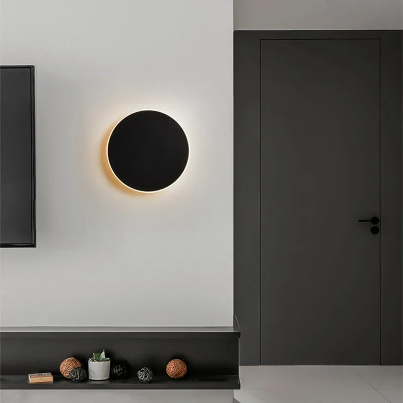 Lampe tactile ronde pour escaliers et murs