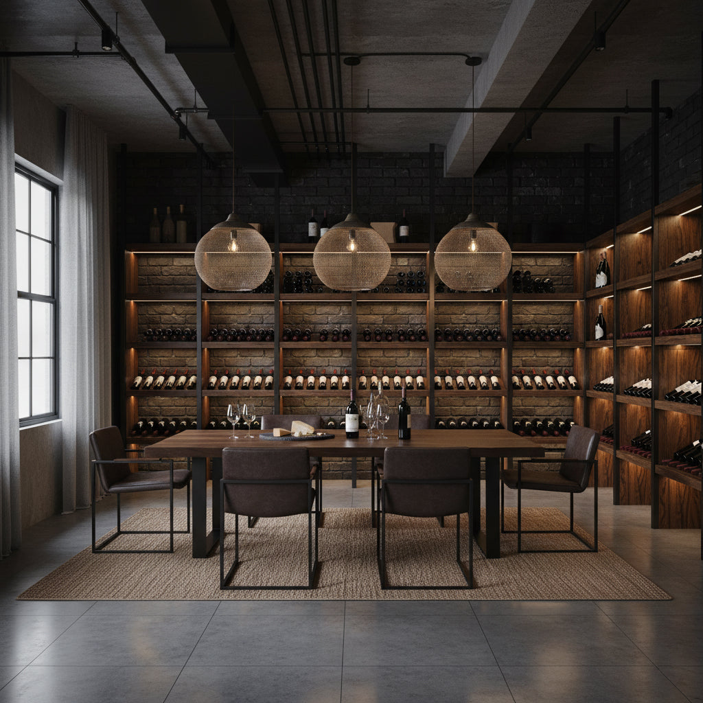 Lester – Suspension en maillage