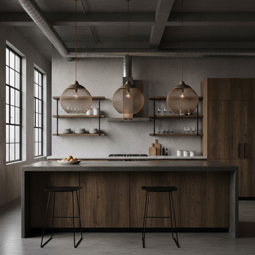 Lester – Suspension en maillage