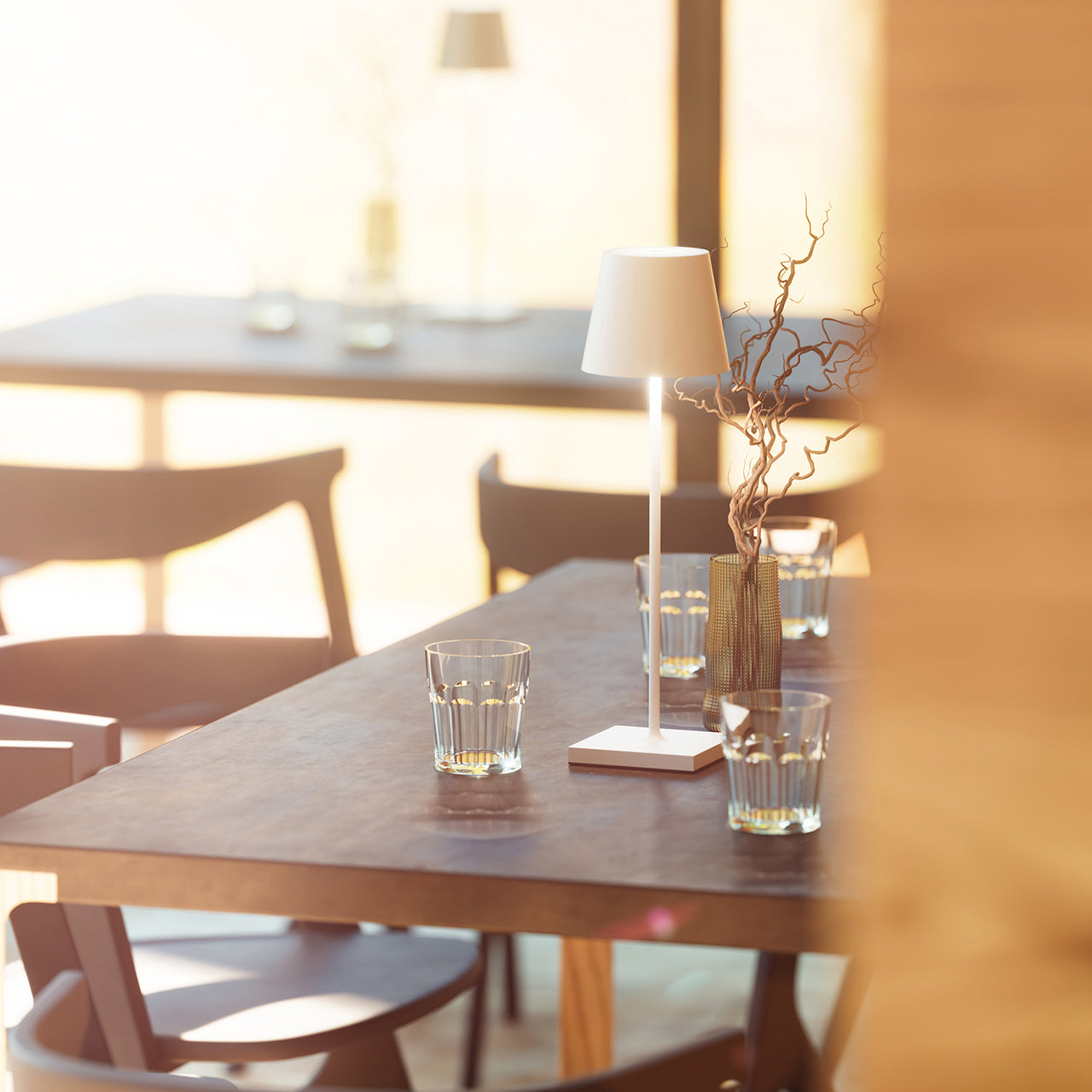 Shaira – Lampe de table ambiance avec batterie