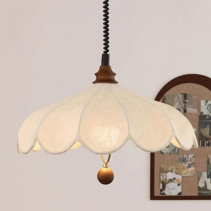 Ritta – Suspension vintage avec motif floral