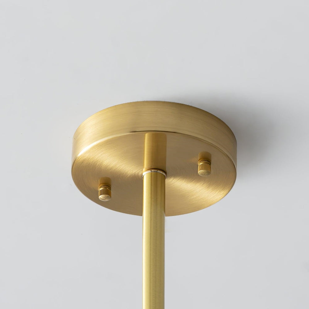 Lyra – Lustre en verre moderne à 3 flammes