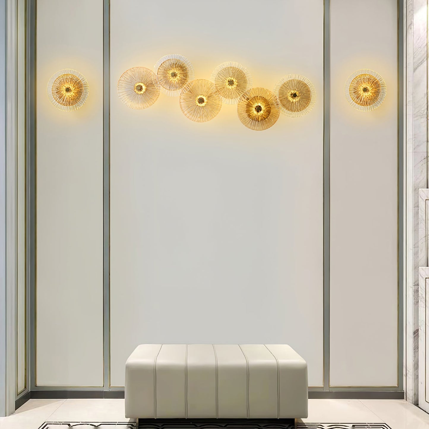 Toshi – Applique Lotusblatt