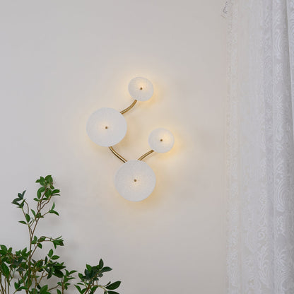 Olivia – Lampe murale en design de fleur de lotus