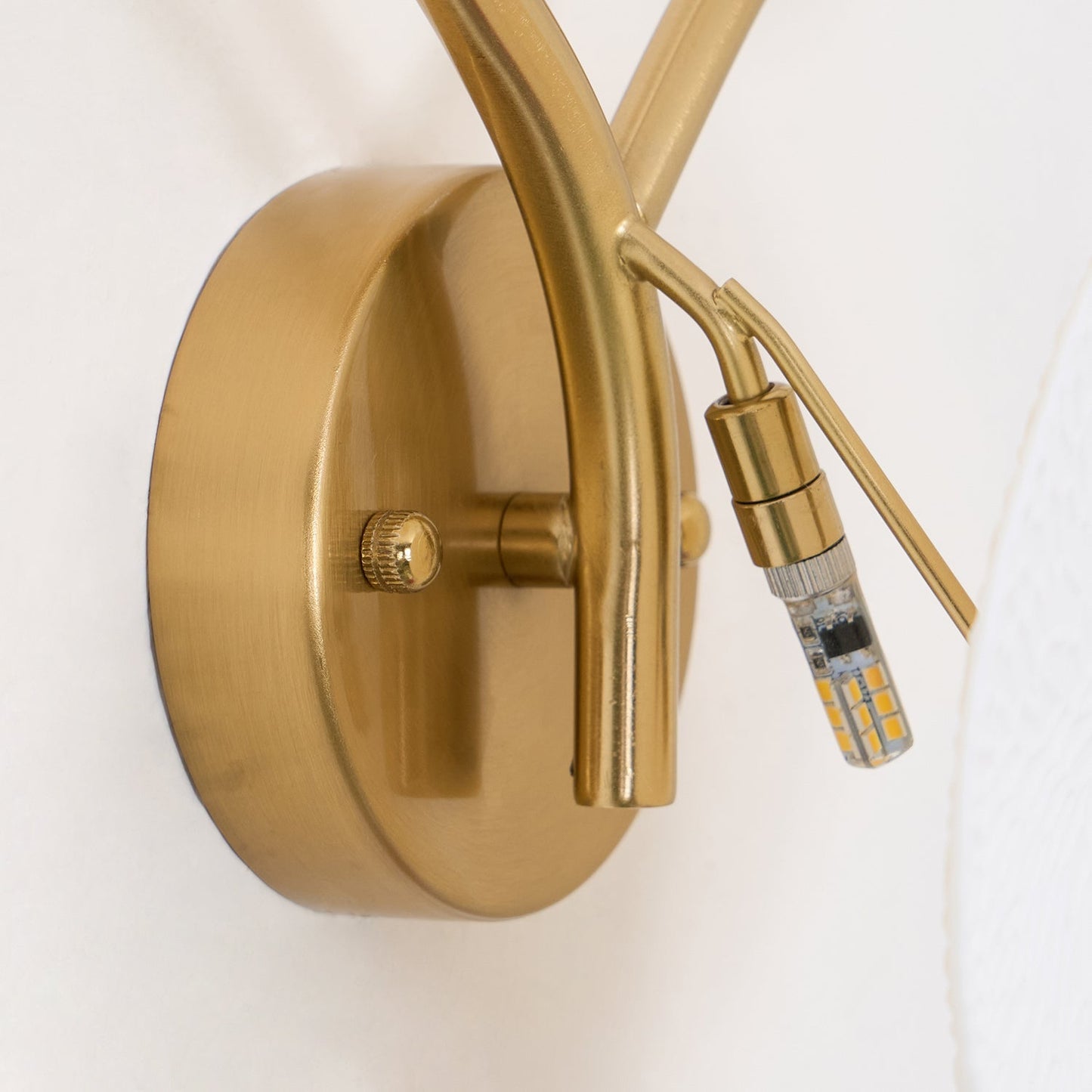 Olivia – Lampe murale en design de fleur de lotus