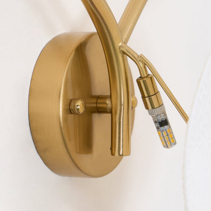 Olivia – Lampe murale en design de fleur de lotus