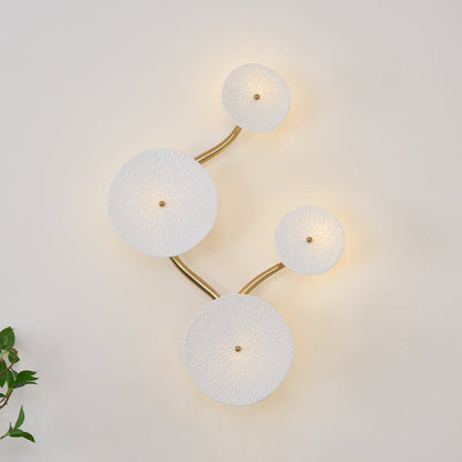 Olivia – Lampe murale en design de fleur de lotus