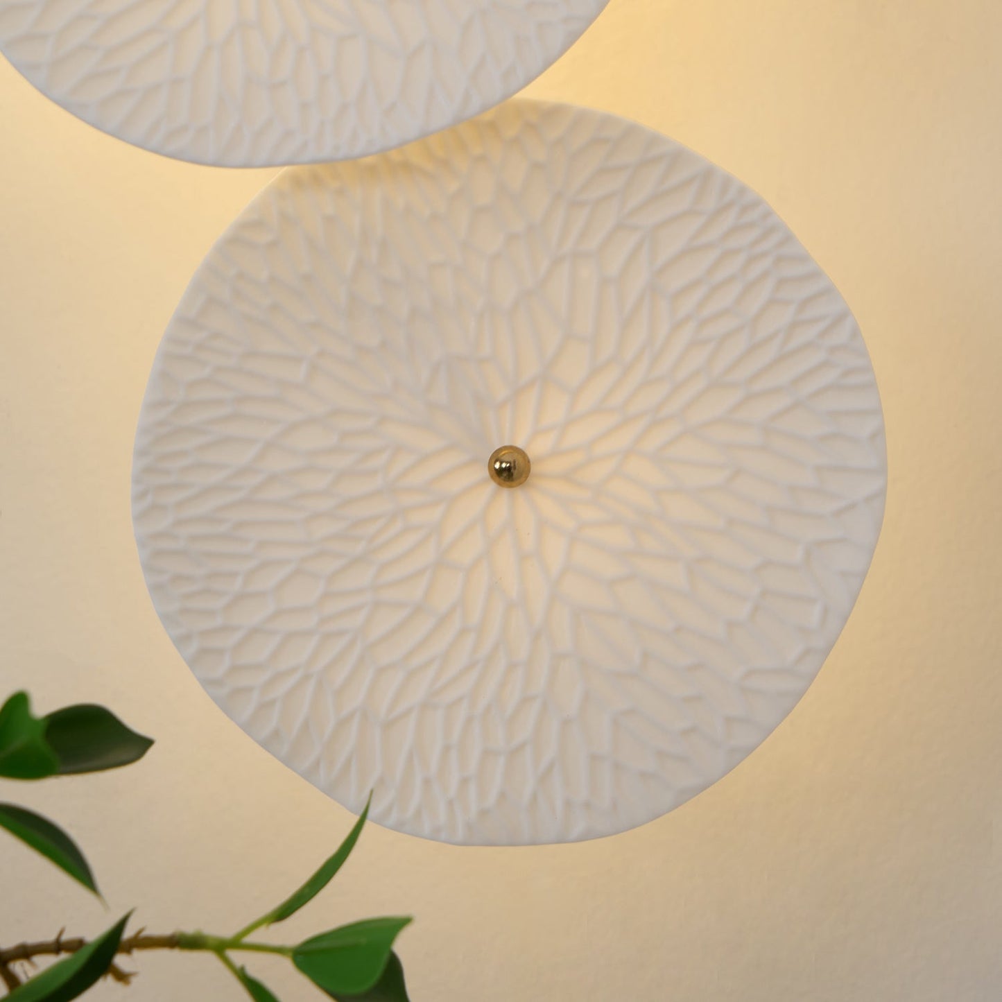 Olivia – Lampe murale en design de fleur de lotus