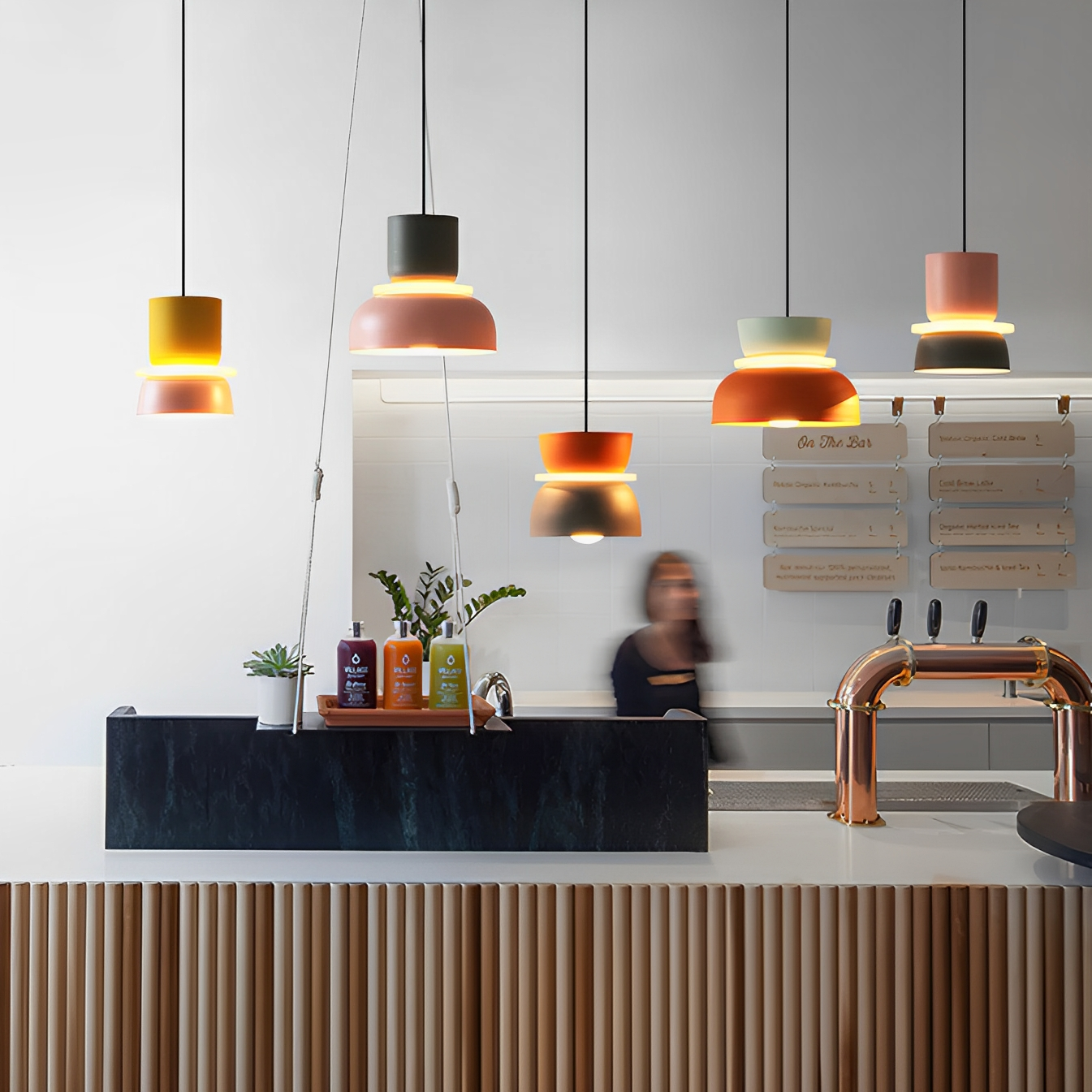 Freja – Suspension à trois lampes