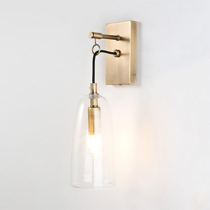 Ray – Applique en cuivre et verre