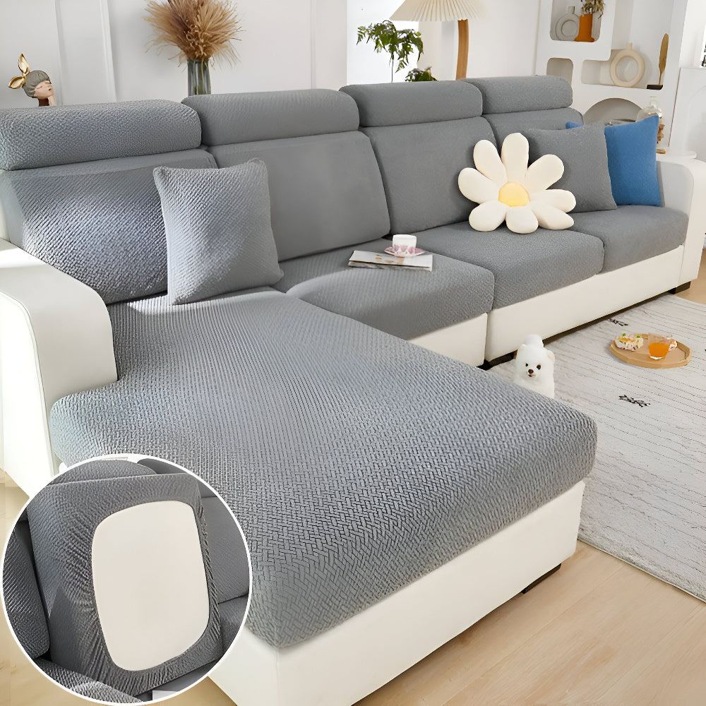 Selena – Housse de canapé extensible à 360° & Housse de coussin