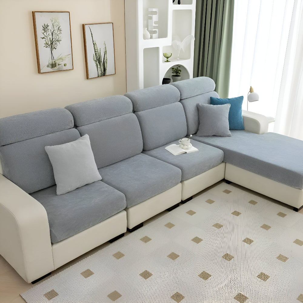 Selena – Housse de canapé extensible à 360° & Housse de coussin