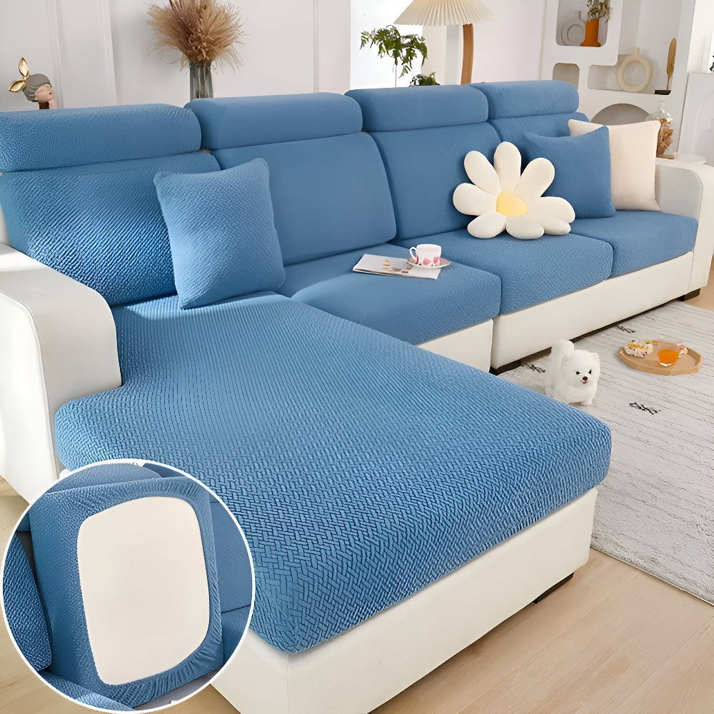 Selena – Housse de canapé extensible à 360° & Housse de coussin