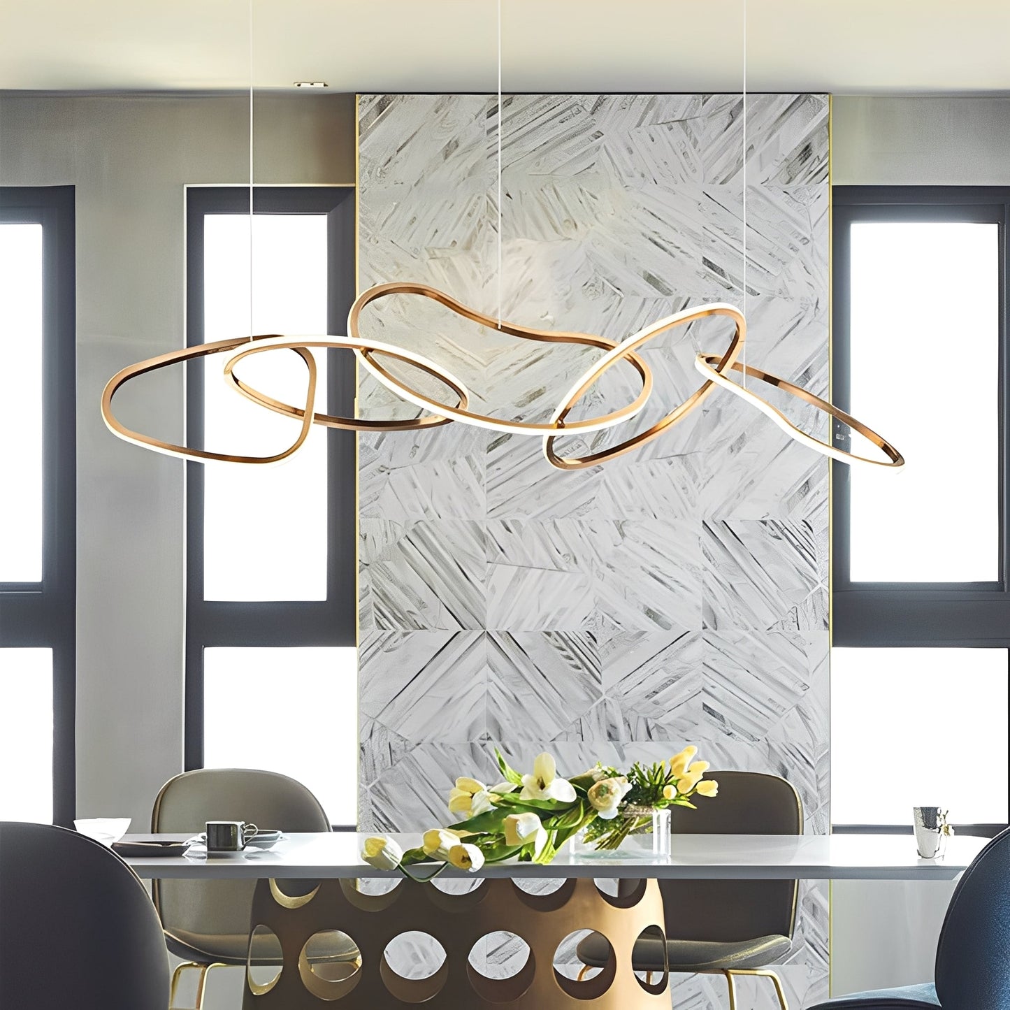 Ayesha – Suspension LED de luxe