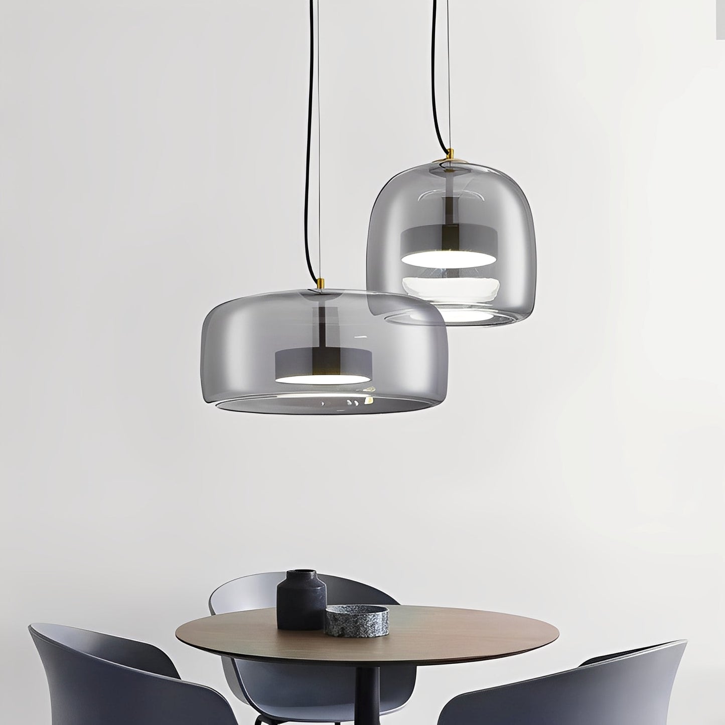 Mika – Suspension en verre moderne