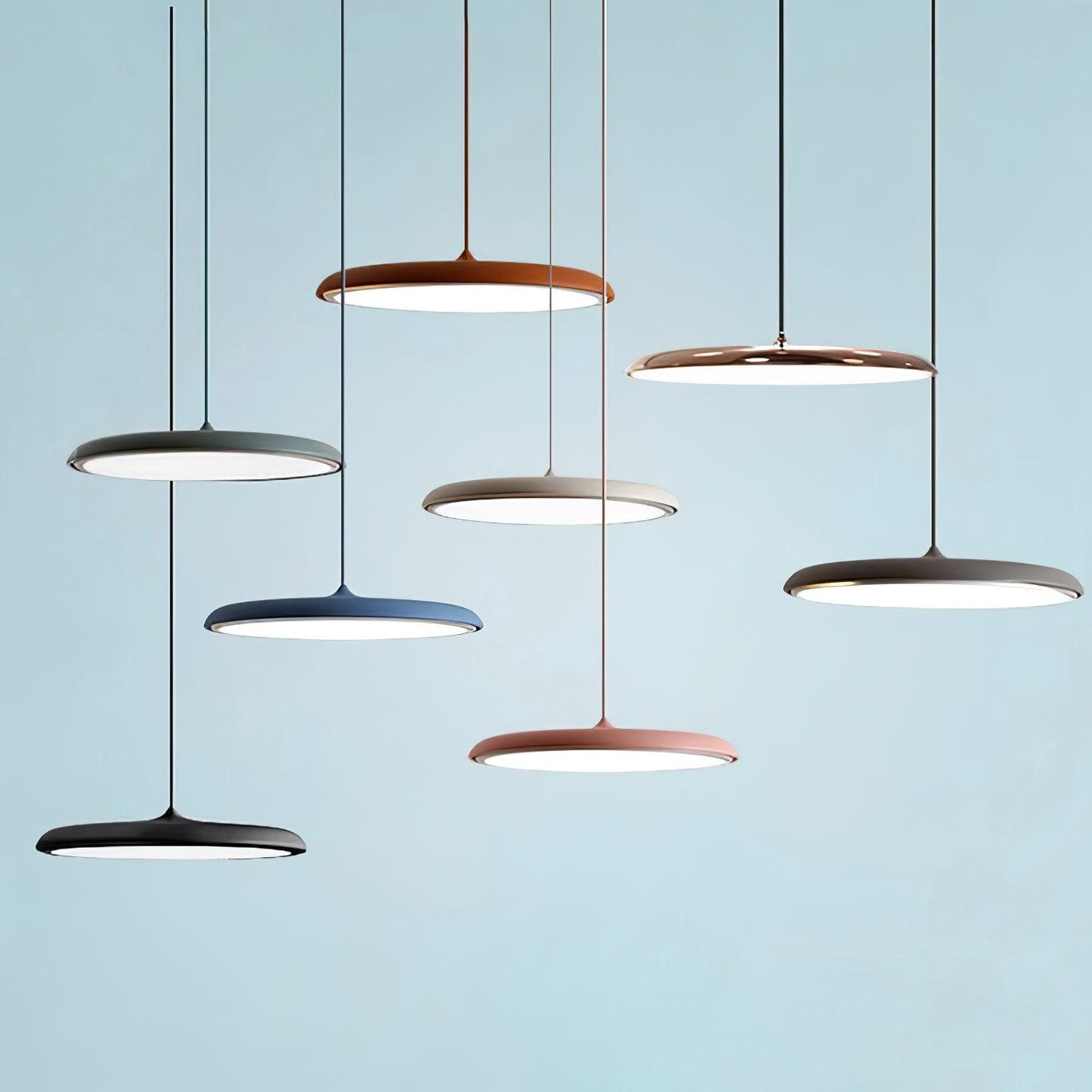 Elian – Suspension LED dans le Design Nordique UFO