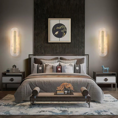 Alenya – Applique en cuivre et marbre