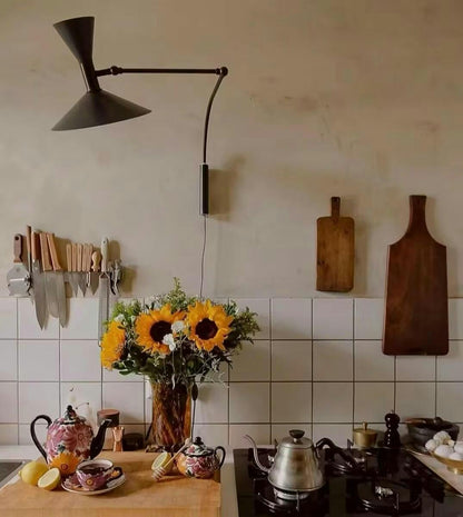 Shane – Applique murale ajustable style nordique avec LED