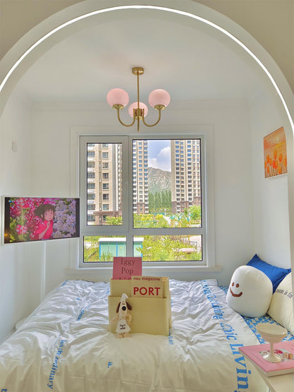 Nuvola – Plafonnier moelleux au style marshmallow