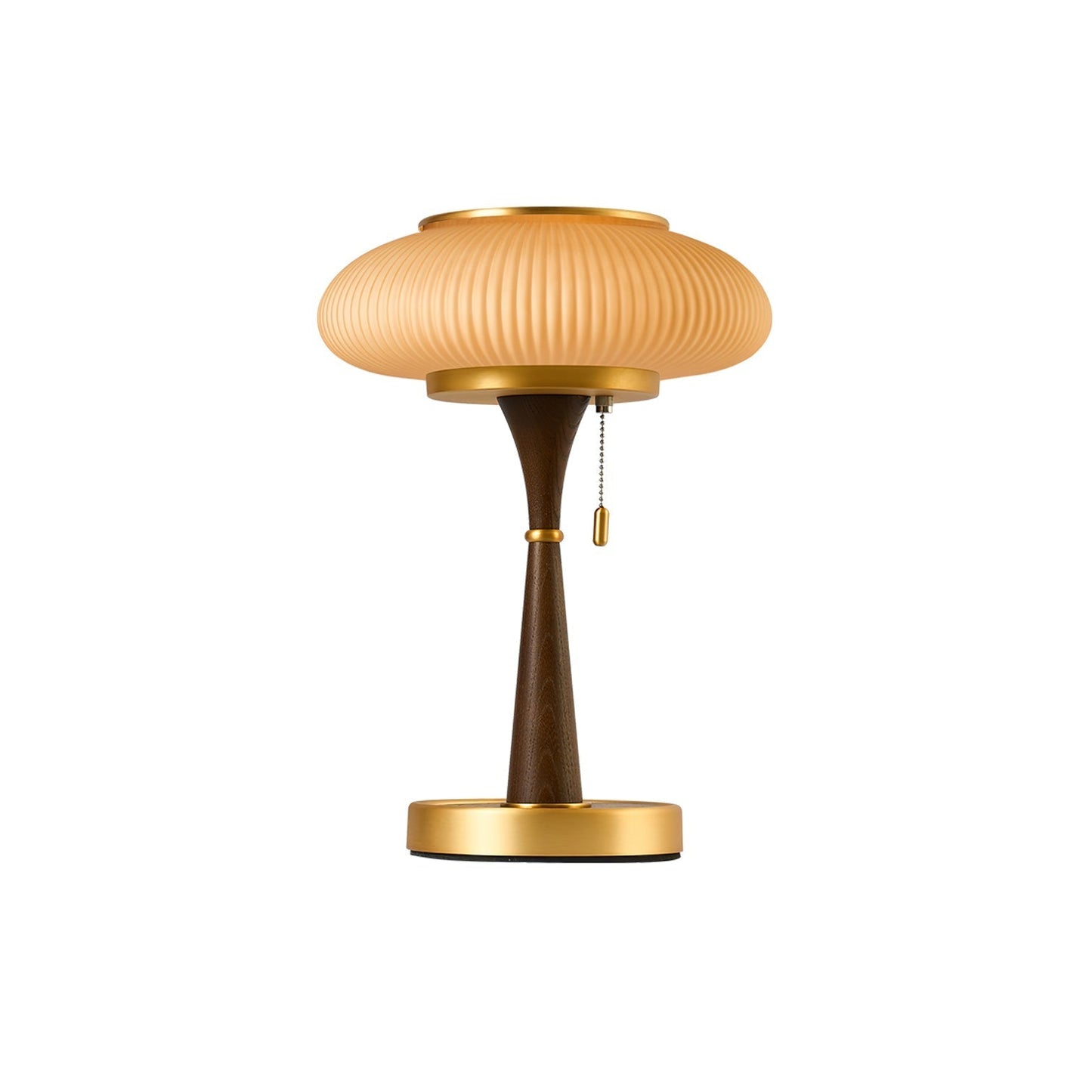 Noelia – Lampe de table rétro en bois massif