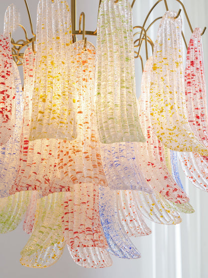 Mazzega – Lustre en verre de Murano