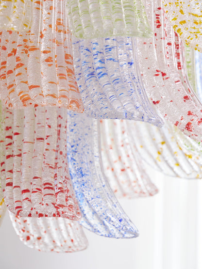 Mazzega – Lustre en verre de Murano