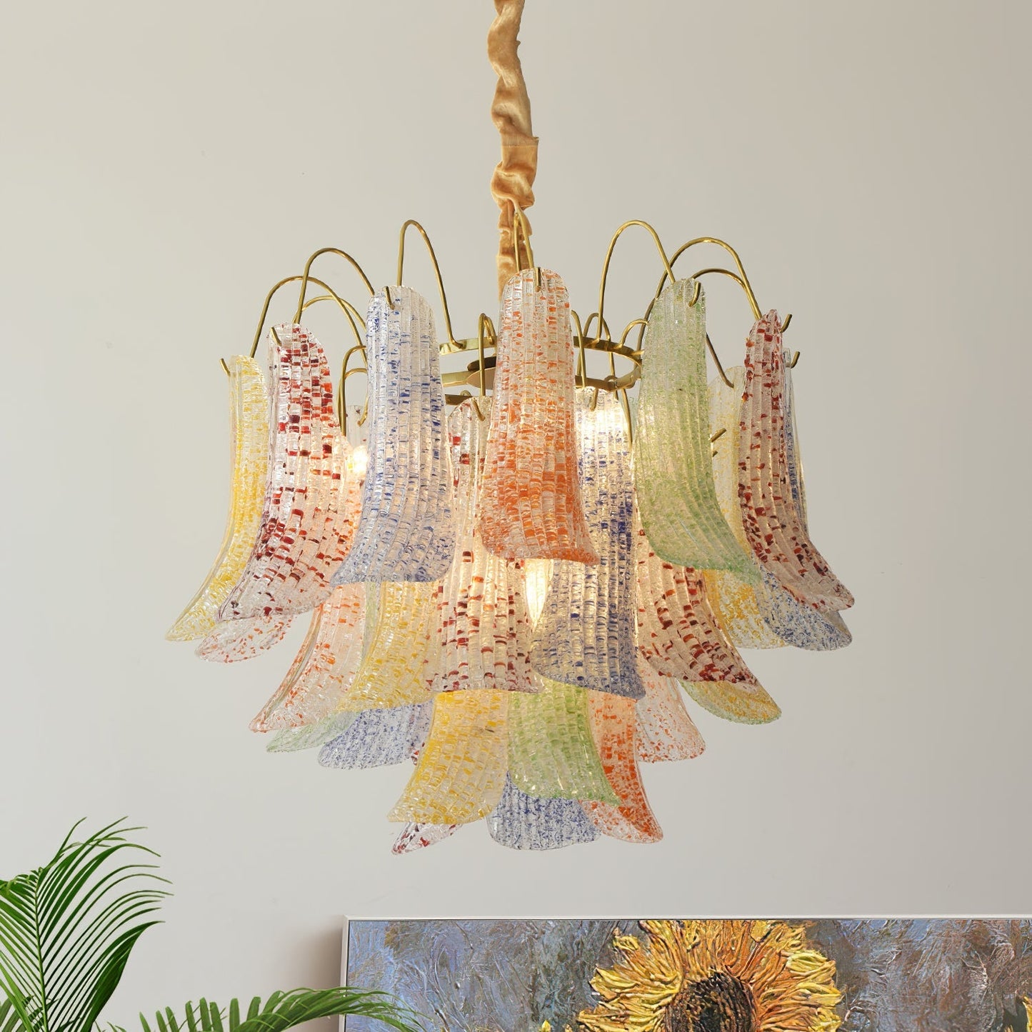 Mazzega – Lustre en verre de Murano