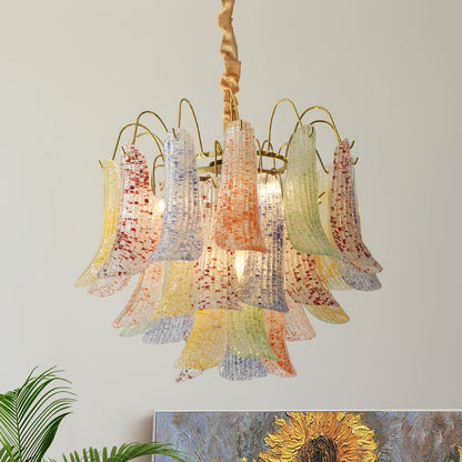 Mazzega – Lustre en verre de Murano