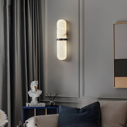 Serena – Applique avec design marbre en style luxe léger