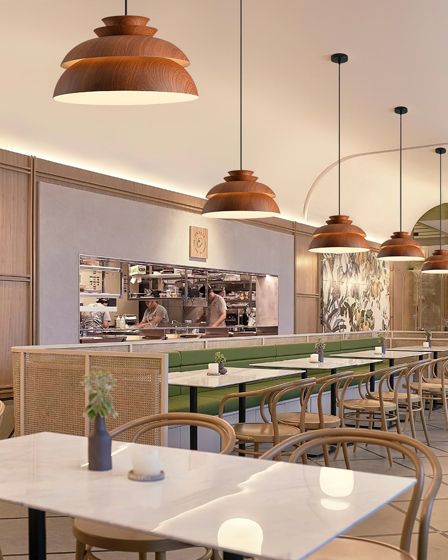 Midoriya – Suspension élégante d’inspiration naturelle