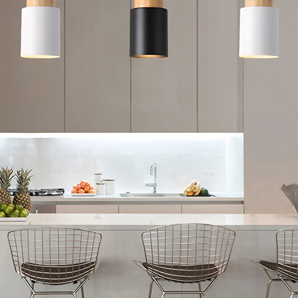 Nari – Suspension moderne en bois