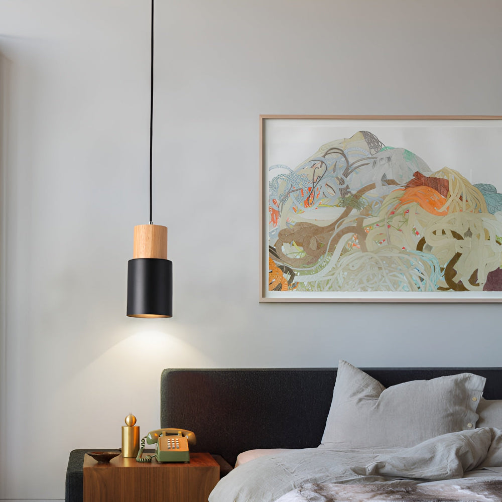 Nari – Suspension moderne en bois