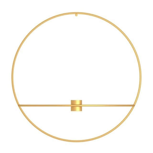 DuoDéco – Vase mural avec porte-bougie intégré