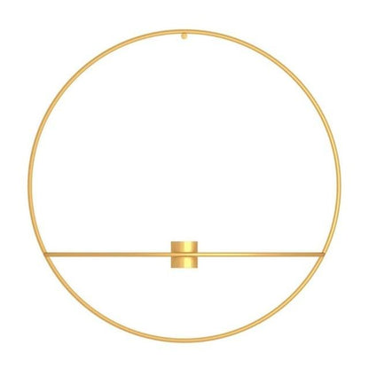 DuoDéco – Vase mural avec porte-bougie intégré