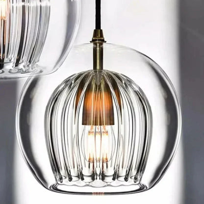 TimberGlow - Suspension moderne en verre pour la maison