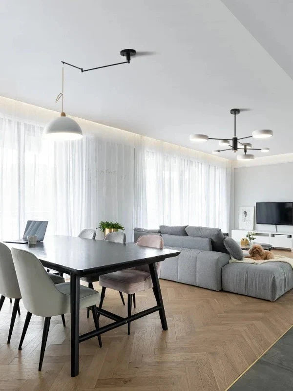 Lustre De Plafond Réglable Au Design Italien