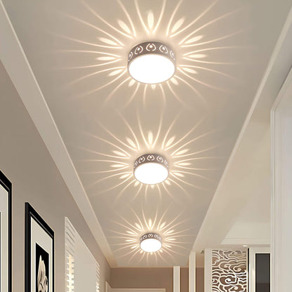 Plafonnier LED Moderne – Éclairage Étanche pour Entrée, Couloir et Balcon