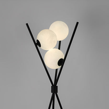 Analie – Lampe sur pied minimaliste design lune