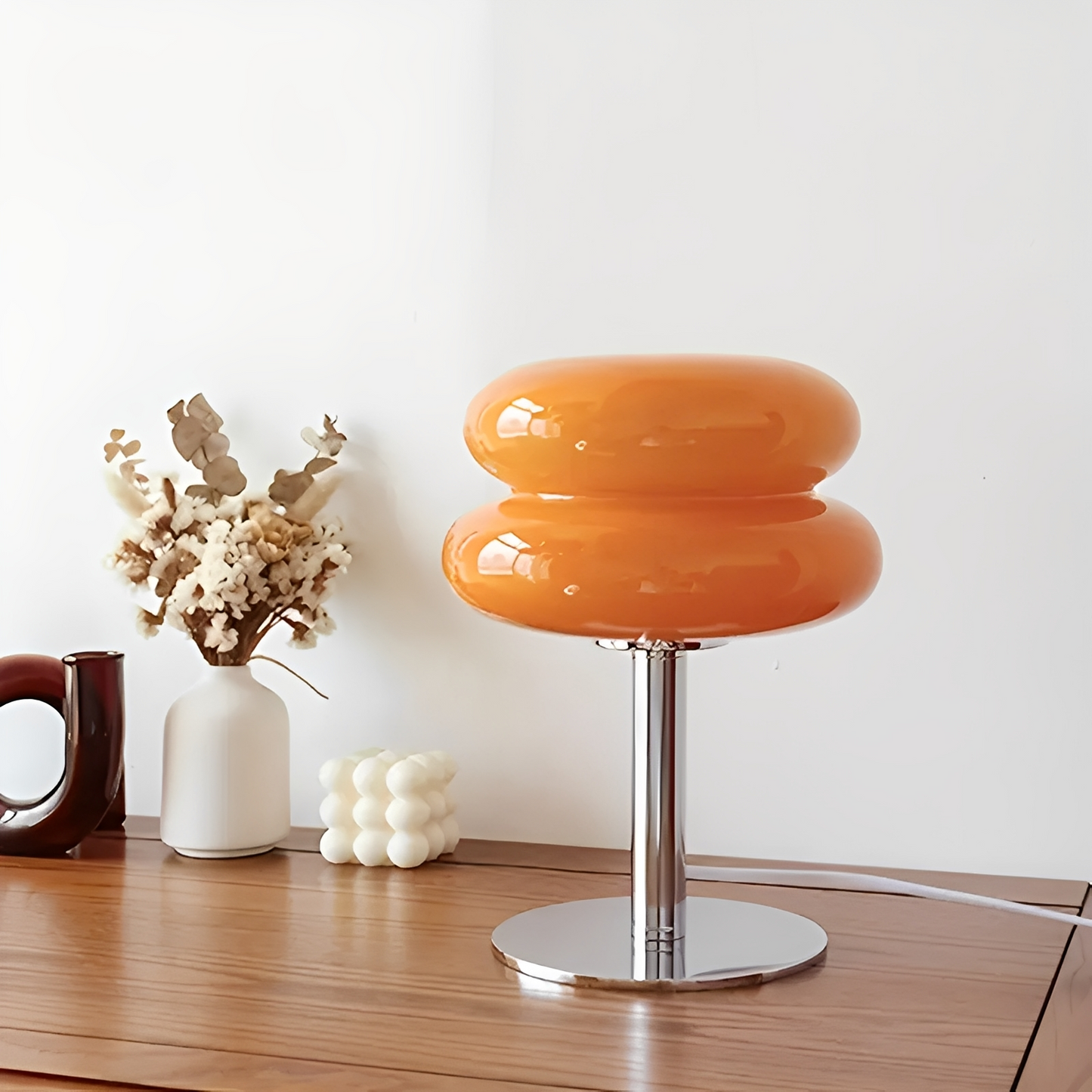 Vionna – Petite Lampe de Table en Verre