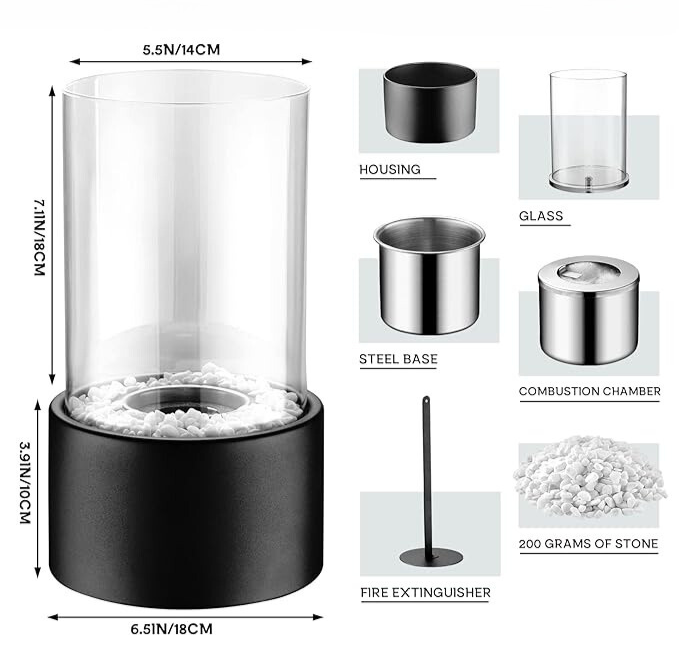 Lumea – Lampe de table en verre portable